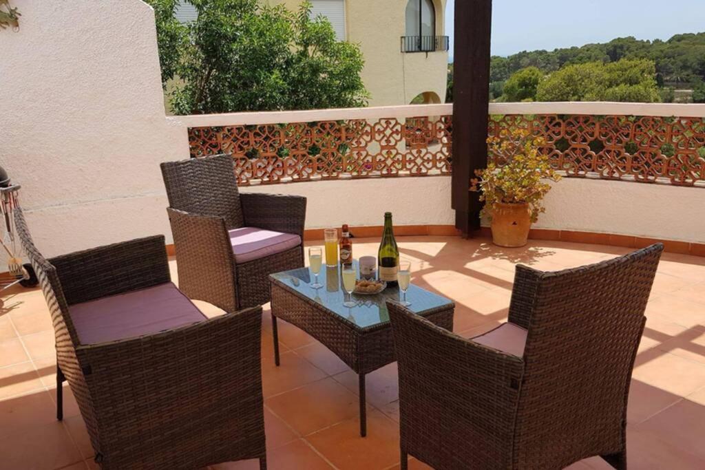 Fabulous Refurbished Apartment Above Private Villa Benissa Ngoại thất bức ảnh